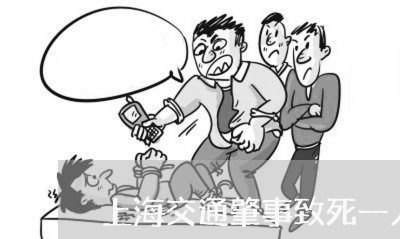上海交通肇事致死一人判刑/2023031785836 上海交通肇事致死一人判刑/2023031785836