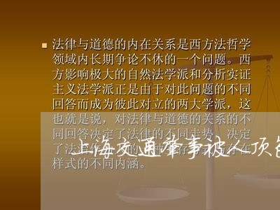 上海交通肇事被人顶包/2023021260494