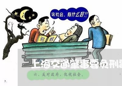 上海交通肇事要负刑事责任吗/2023033063726