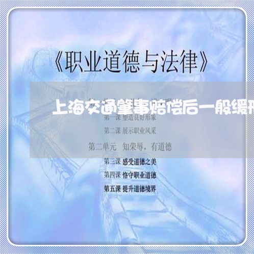 上海交通肇事赔偿后一般缓刑/2023033074936 上海交通肇事赔偿后一般缓刑/2023033074936