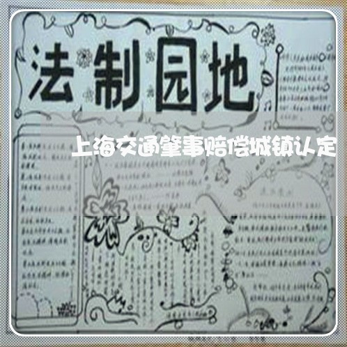 上海交通肇事赔偿城镇认定/2023031796948