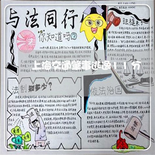上海交通肇事逃逸11分/2023022751495