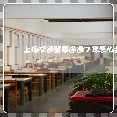 上海交通肇事逃逸7年怎么判/2023033076059 上海交通肇事逃逸7年怎么判/2023033076059