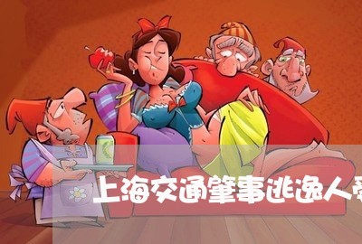 上海交通肇事逃逸人受伤/2023042115949