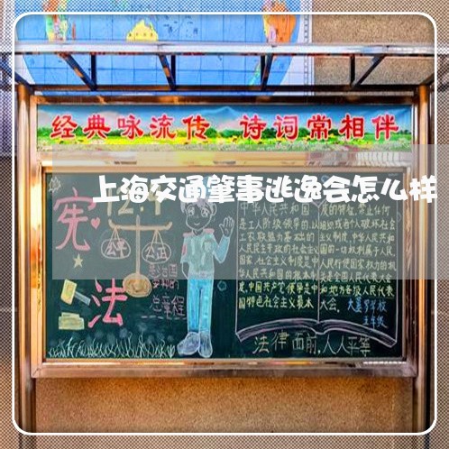 上海交通肇事逃逸会怎么样/2023031739391