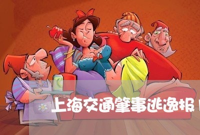 上海交通肇事逃逸报110/2023031751361 上海交通肇事逃逸报110/2023031751361