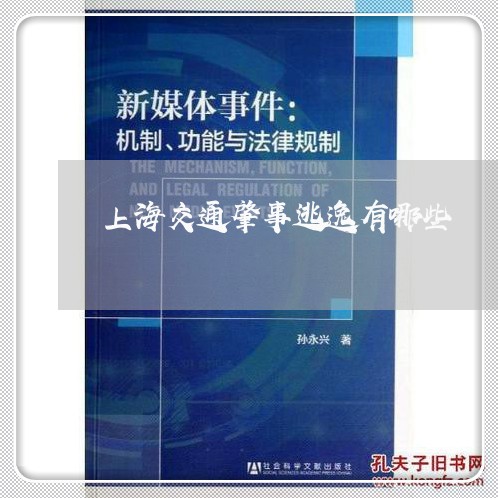 上海交通肇事逃逸有哪些/2023042134938