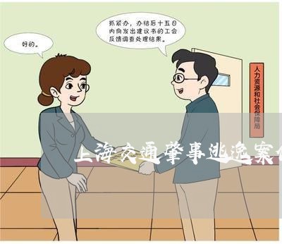 上海交通肇事逃逸案件调研/2023031785157