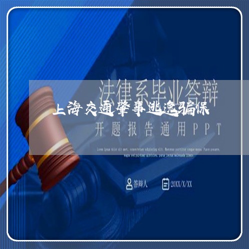 上海交通肇事逃逸骗保/2023021225058 上海交通肇事逃逸骗保/2023021225058