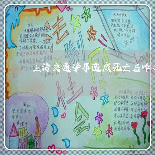 上海交通肇事造成死亡后咋办/2023033084714 上海交通肇事造成死亡后咋办/2023033084714