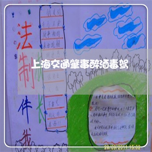 上海交通肇事醉酒毒驾/2023021263816