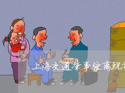 上海交通肇事驶离现场认定/2023033136270