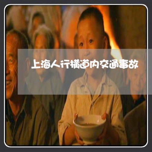 上海人行横道内交通事故/2023022893827
