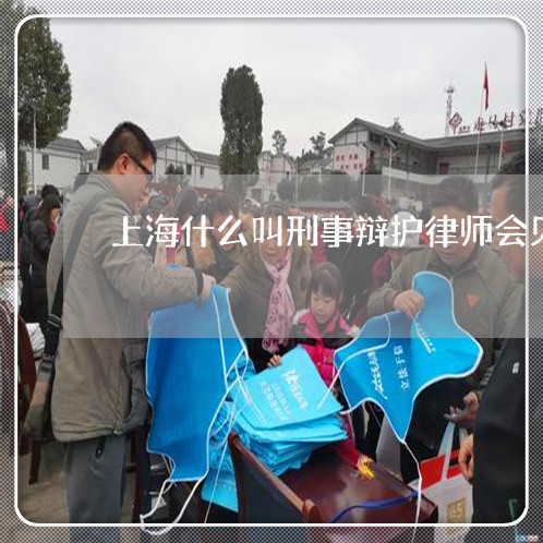 上海什么叫刑事辩护律师会见/2023033120493