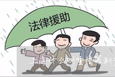 上海什么叫重婚罪判多久/2023022820272