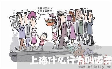 上海什么行为叫做寻衅滋事罪/2023033038271