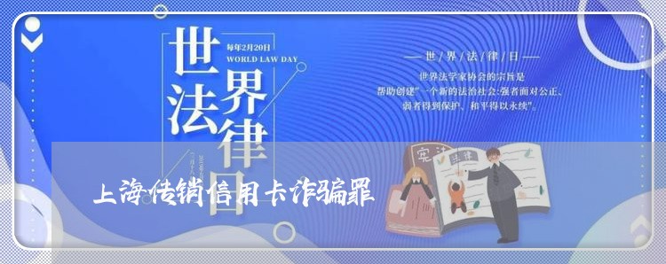 上海传销信用卡诈骗罪/2023021248682