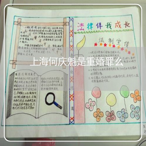 上海何庆魁是重婚罪么/2023021154724 上海何庆魁是重婚罪么/2023021154724