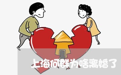 上海何群为啥离婚了/2023032874138