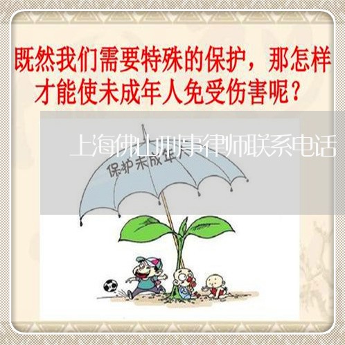 上海佛山刑事律师联系电话/2023033035972