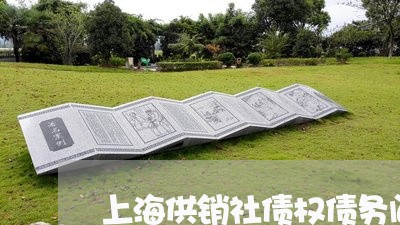上海供销社债权债务问题/2023022706926 上海供销社债权债务问题/2023022706926