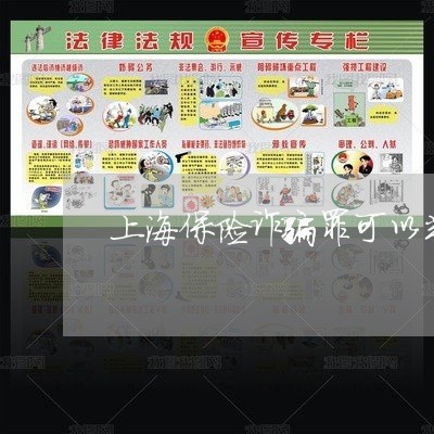 上海保险诈骗罪可以判缓吗/2023031536938 上海保险诈骗罪可以判缓吗/2023031536938