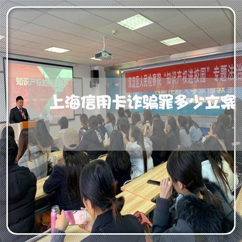 上海信用卡诈骗罪多少立案/2023031616939 上海信用卡诈骗罪多少立案/2023031616939
