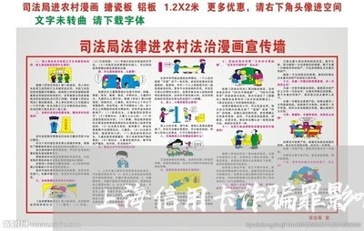 上海信用卡诈骗罪影响政审吗/2023033017258 上海信用卡诈骗罪影响政审吗/2023033017258