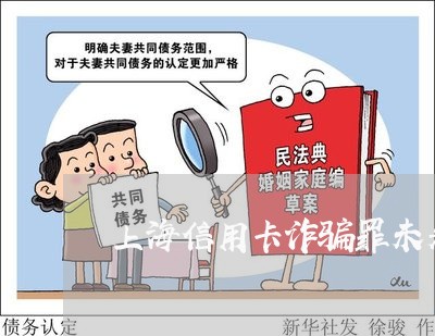 上海信用卡诈骗罪未来走向/2023031625168 上海信用卡诈骗罪未来走向/2023031625168