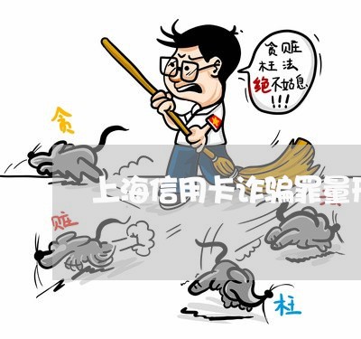 上海信用卡诈骗罪量刑案例/2023031625038