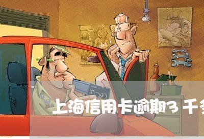上海信用卡逾期3千多
