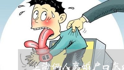 上海俩人离婚户口怎么分/2023022773482 上海俩人离婚户口怎么分/2023022773482