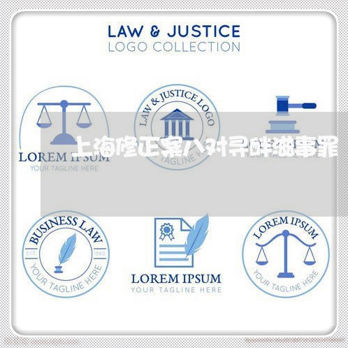上海修正案八对寻衅滋事罪/2023031619794