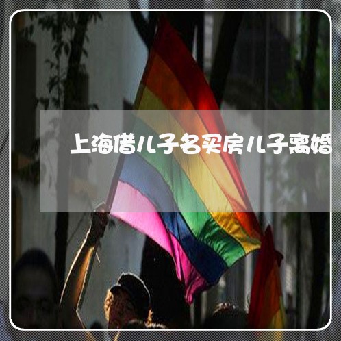 上海借儿子名买房儿子离婚/2023031615169 上海借儿子名买房儿子离婚/2023031615169