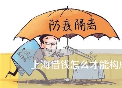 上海借钱怎么才能构成诈骗罪/2023033095929