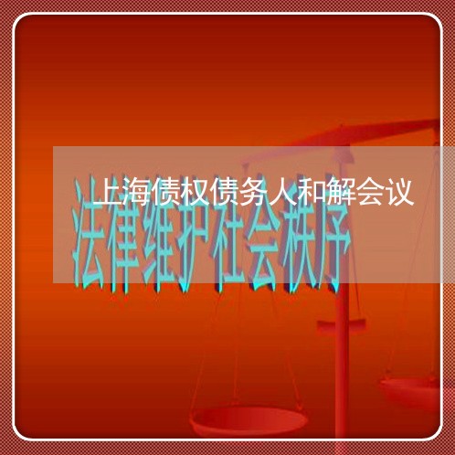 上海债权债务人和解会议/2023022728159 上海债权债务人和解会议/2023022728159