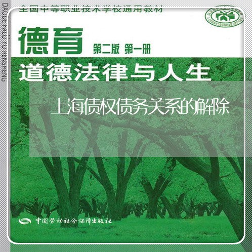 上海债权债务关系的解除/2023022762723 上海债权债务关系的解除/2023022762723