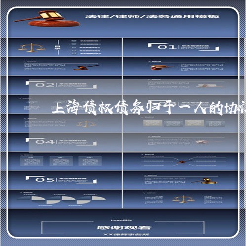 上海债权债务归于一人的协议/2023032999594