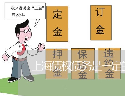 上海债权债务是一定的么/2023022750683 上海债权债务是一定的么/2023022750683