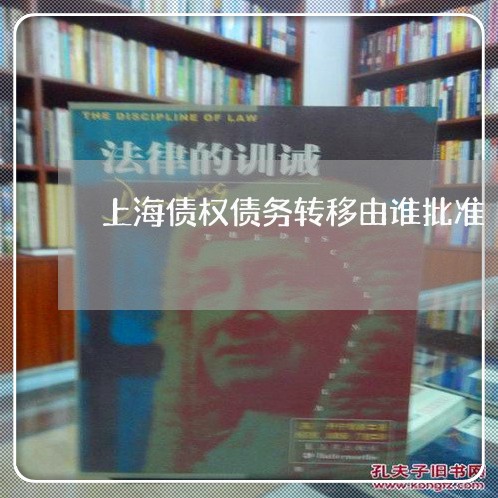 上海债权债务转移由谁批准/2023032955847