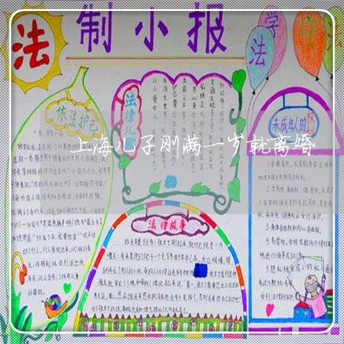 上海儿子刚满一岁就离婚/2023022670593 上海儿子刚满一岁就离婚/2023022670593