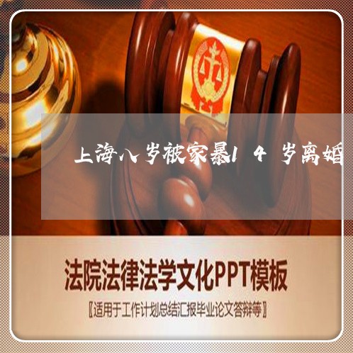 上海八岁被家暴14岁离婚/2023031642713