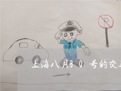 上海八月30号的交通事故/2023031658584 上海八月30号的交通事故/2023031658584