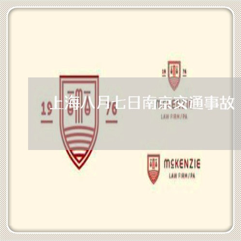 上海八月七日南京交通事故/2023031693047 上海八月七日南京交通事故/2023031693047