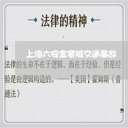 上海六安金寨城交通事故/2023022773703 上海六安金寨城交通事故/2023022773703
