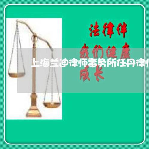 上海兰迪律师事务所任丹律师/2023032993915 上海兰迪律师事务所任丹律师/2023032993915