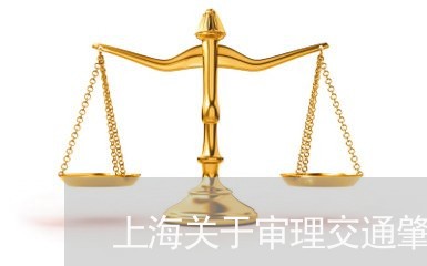 上海关于审理交通肇事罪解释/2023032925059 上海关于审理交通肇事罪解释/2023032925059