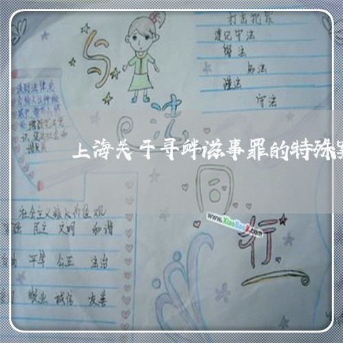 上海关于寻衅滋事罪的特殊案例/2023060364958 上海关于寻衅滋事罪的特殊案例/2023060364958