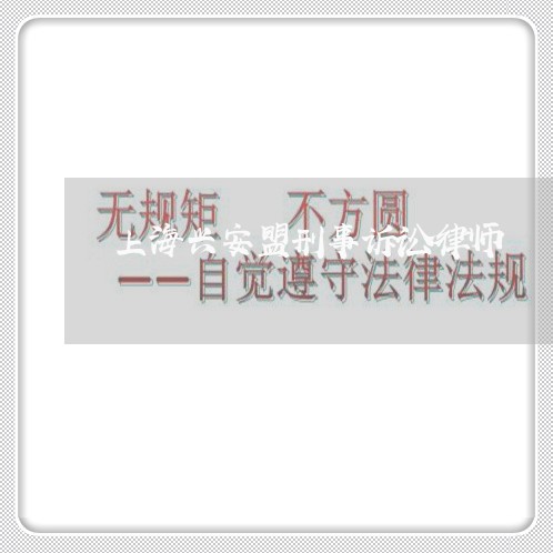 上海兴安盟刑事诉讼律师/2023022782605