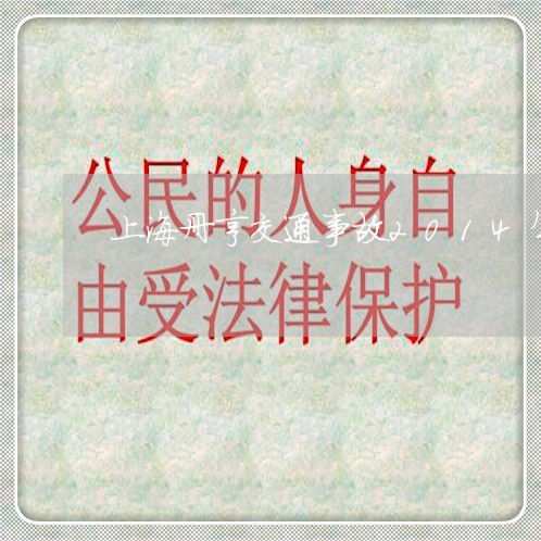 上海册亨交通事故2014年/2023033027489